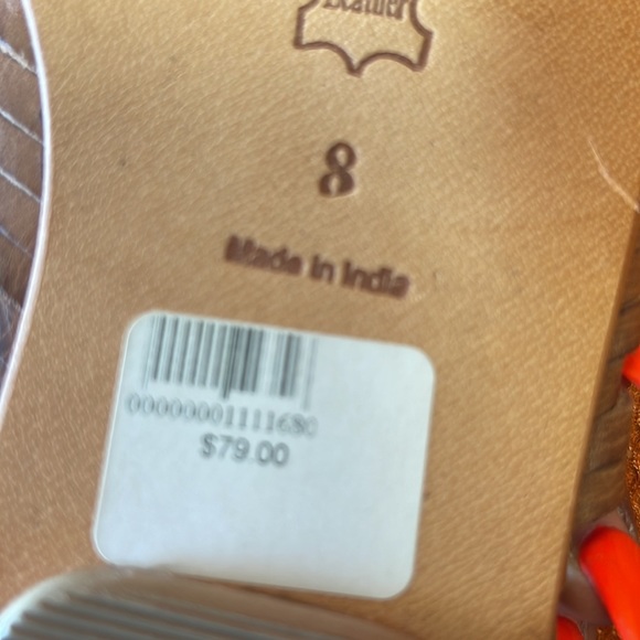 Chocolat blu flat sandals size 8 NWOT - Picture 6 of 6